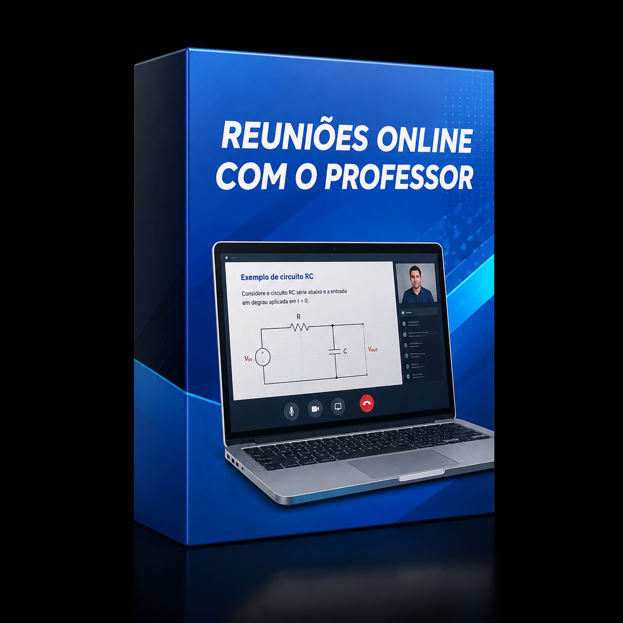 Reuniões online com o Professor